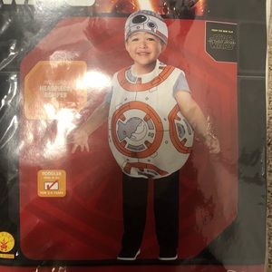 Star Wars sz 3t - 4t BB-8 Halloween costume NWT